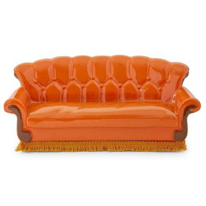 Friends Central Perk Orange Couch Figural Coin Bank Storage | Toynk Exclusive