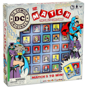 Dc Comics Top Trumps Match | The Crazy Cube Game