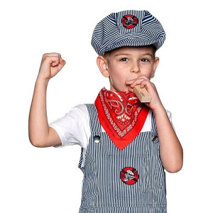 Train Engineer Hat Child Costume Accessory | One Size