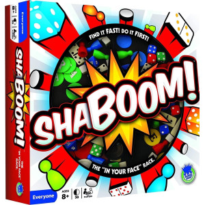 Shaboom! The In-Your-Face Race Game | For 2+ Players