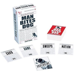 Man Bites Dog Card Game | For 2-4 Players