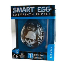 Smart Egg 1-Layer Level 1 Labyrinth Puzzle | Skull