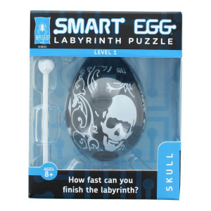 Smart Egg 1-Layer Level 1 Labyrinth Puzzle | Skull