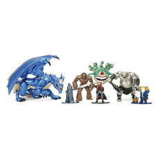 Dungeons And Dragons Set Of 7 Diecast Figures By Jada