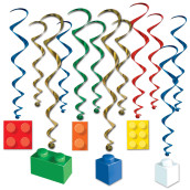 Building Block Whirls, (Pack Of 6)