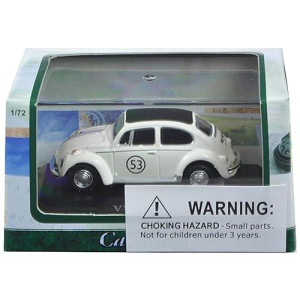 Volkswagen Beetle 53 In Display Case 1/72 Diecast Model Car By Cararama