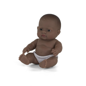 Newborn Baby Doll Hispanic Girl (21Cm 8 1/4)