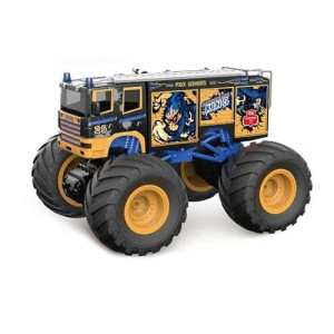 1:18 Big Wheel Racing Fire Truck With Lights & Sounds