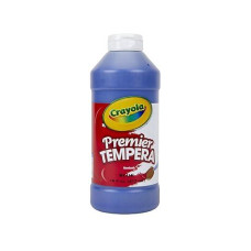 Crayola Premier Tempera Paint For Kids Blue 16Oz Kids Classroom Supplies Great For Arts Crafts Non Toxic Easy Squeeze