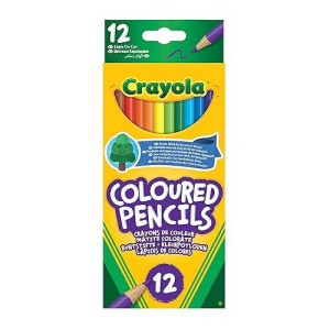 Crayola Colouring Pencils Assorted Colours Pack Of 12 A Musthave For All Kids Arts Crafts Sets Ideal For Kids Aged 3