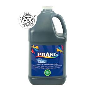 Prang Readytouse Washable Tempera Paint 1 Gallon Bottle Black 10609