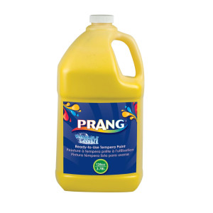 Prang Readytouse Washable Tempera Paint 1 Gallon Bottle Yellow 10603