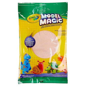 Crayola Model Magic Bisque 4 Oz Modeling Clay Alternative At Home Crafts For Kids Gifts