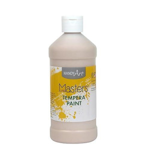 Handy Art Little Masters Tempera Paint 16 Ounce Peach