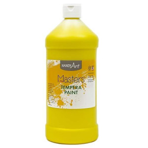 Handy Art Little Masters Tempera Paint 32 Ounce Yellow