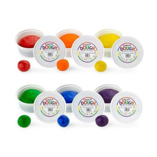 Hygloss Products Scented Dazzlin Modeling Dough Nontoxic 3Lb 6 Assorted Colors 18 Pounds Total