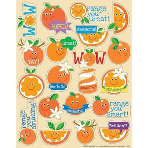 Eureka Orange Stickers Scented 650918