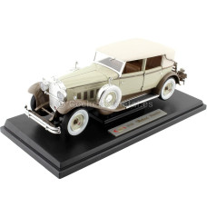 1930 Packard Brewster Tan And Coffee Brown 118 Diecast Model Car By Signature Models 18103