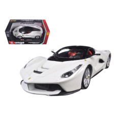 Ferrari Laferrari F70 Red With Black Top 124 Diecast Model Car By Bburago