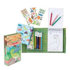 Tiger Tribe Tr14013 Dinosaur Toy Colouring Set Drawing Set