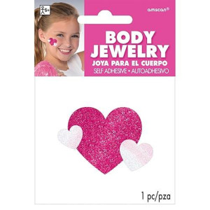 Sparkling Pink Spirit Glitter Body Jewelry 5 X 35 Pack Of 1 Ideal For Festivals And Parties