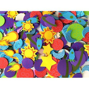 Playscene Self Adhesive Craft Stickers Carnival Planets Farm Animals Princess Themed Stickers 500 Piece Party Packs Pla