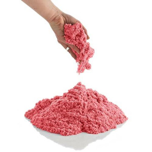 Coolsand Red 5 Pound Refill Pack Including 5 Pounds Moldable Indoor Play Sand Storage Container And Inflatable Sandbox