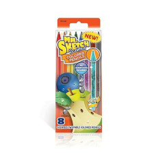 Mr Sketch Scented Twistable Colored Pencils Assorted Colors 8 Count