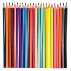 Artcreativity Multi Colored Pencils 24 Pack Presharpened Coloring Pencil Set Color Pencils For School Art Projects Creat