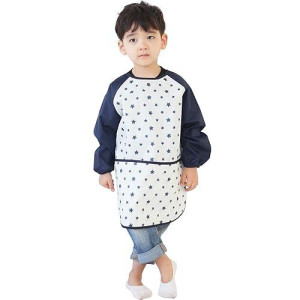 Plie Waterproof Kids Art Smocks 37 Colors Age 110 Sxxl Size Navy Star 14Xl