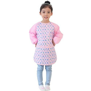 Plie Waterproof Kids Art Smocks 37 Colors Age 110 Sxxl Size Pink Puppy 22Xl