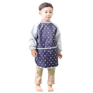 Plie Waterproof Kids Art Smocks 37 Colors Age 110 Sxxl Size Sliver Star 06Xl