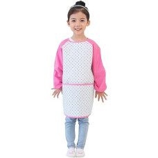 Plie Waterproof Kids Art Smocks 37 Colors Age 110 Sxxl Size Bluegreen Dot 30Xl