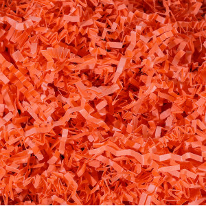 Magicwater Supply 2 Lb Orange Crinkle Cut Paper Shred Filler Great For Gift Wrapping Basket Filling Birthdays Weddings