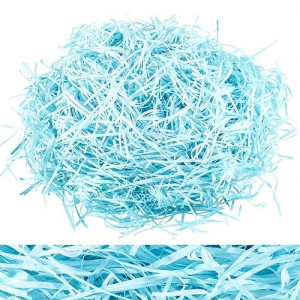 Whaline Basket Grass Craft Shredded Tissue Raffia Gift Filler Paper Shreds For Diy Gift Packaging Easter Basket Filling Egg Stuf