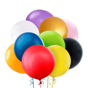 10Pcs Large Balloons 36 Inch Assorted Colors Big Balloon Helium Giant Latex Balloons For Birthday Wedding Party Baby Shower Carn