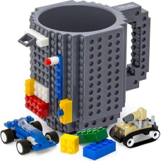 Toyamba Buildon Brick Mug Bpafree Funny Coffee Mug With 3 Packs Of Building Bricks Funny Cups For Kids Creative Building Bl