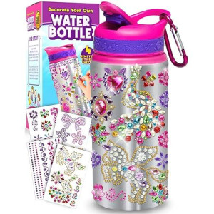 Purple Ladybug Decorate Your Own Water Bottle For Girls Age 68 Cool 6 Year Old Girl Gifts Idea Gifts Age 68 Years Old Art