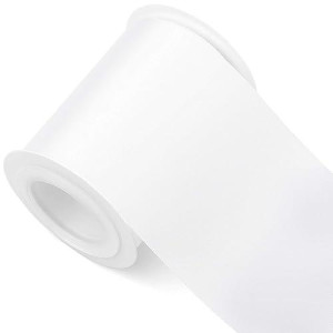 Humphreys Craft 3 Inch White Double Faced Satin Ribbon 5 Yards For Crafts Gift Wrapping Cutting Ceremony Decoration Sewing Ch