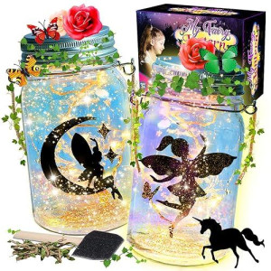 Funzbo Fairy Lantern Craft Kit For Kids Arts Crafts Supplies Nightlight For Girls Age 6 7 8 9 10 Year Old Kids Room Decor