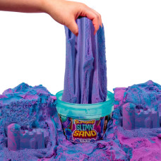 Slimysand By Horizon Group Usa 15 Lbs Of Berry Scented Moldable Stretchable Expandable Cloud Slime Blue Purple Marbled S