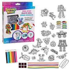 Shrinky Dinks Cool Stuff Activity Set Kids Art And Craft Activity Set Kids Toys For Ages 5 Up By Just Play