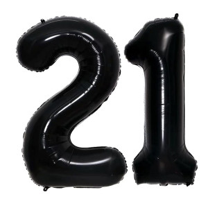 Goer Number 12 Balloons For 12Th Birthday Sweet 12 Party Decorations 42 Inch Jumbo Foil Helium 21 Balloons For 21St Birthday Par