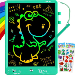 Zmlm Lcd Writing Tablet For Boys 10 Inch Drawing Board Doodle Pad Large Colorful Sketch Toy Magic Erasable Art Supplies For Ki