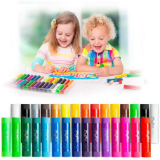 Maymoi Tempera Paint Sticks Bright Colors Tempera Paint Sticks Quick Drying Easy To Color And Washable Paint Crayons For Kids