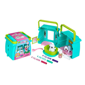 Crayola Scribble Scrubbie Pets Scented Spa Animal Toy Playset Includes Washable Scented Markers Gifts For Girls Boys Age