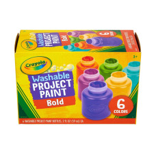 Crayola Washable Paint Bold 6Pk