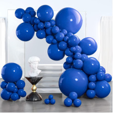 Partywoo Royal Blue Balloons 100 Pcs Dark Blue Balloons Different Sizes Pack Of 36 Inch 18 Inch 12 Inch 10 Inch 5 Inch Blue Bal