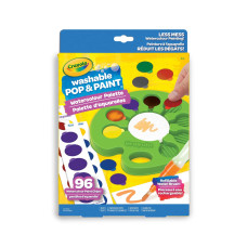 Crayola Washable Pop Paint Kid Watercolour Palette