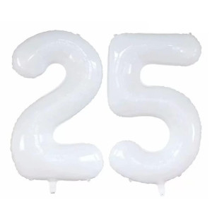 Goer Number 25 Balloons For 25Th Birthday Party Decorations 42 Inch Jumbo Foil Helium 52 Balloons For 52Nd Birthday Party Decora